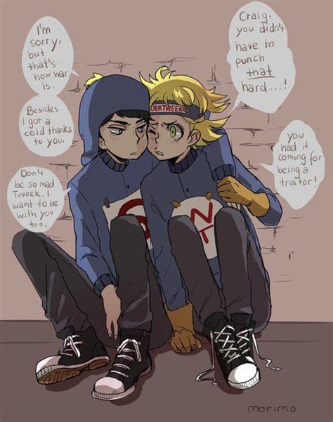 Creek Craig x Tweek | Tweek south park, South park, South park anime