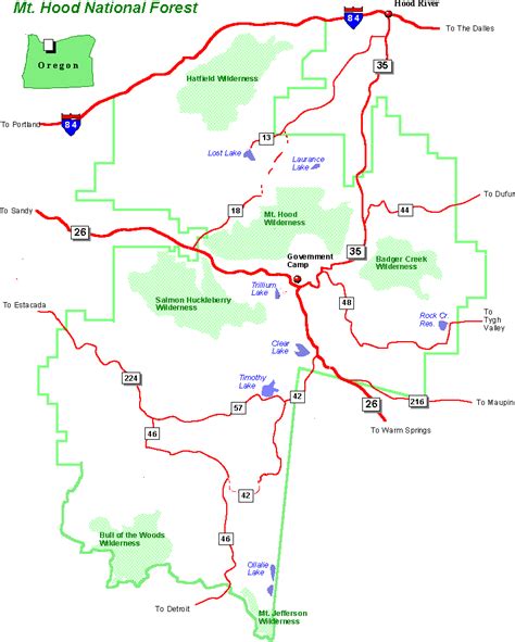 Mt. Hood National Forest - Maps & Publications