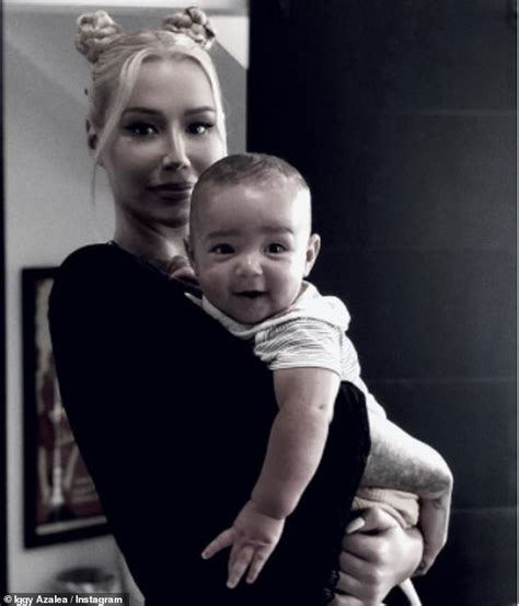 Iggy Azalea shares sweet snaps of her baby son Onyx and reflects on how much he's grown | Daily ...