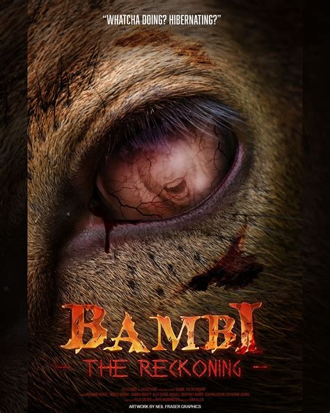 Bambi: The Reckoning Poster Puts a Bloody Twist on a Childhood Classic