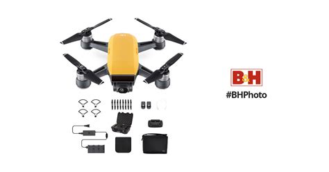 DJI Spark Fly More Combo with Waterproof Case Kit (Sunrise