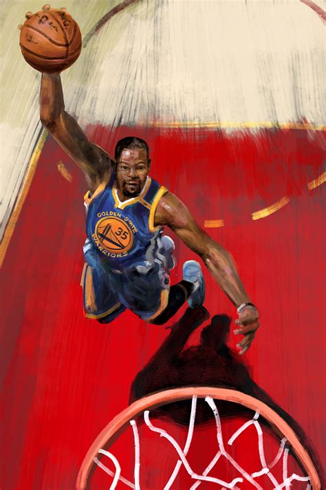 ArtStation - Kevin Durant Practice Sketch