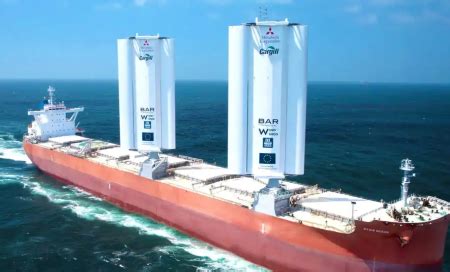 Pioneering wind powered cargo ship - International Trade Magazine