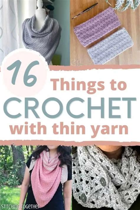 15+ Things to Crochet with Thin Yarn