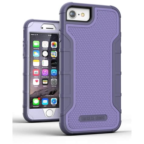 Apple iPhone 8 / SE (2020) Tough Case w/ Built in Screen Protector, (Heavy Duty) Rugged Hybrid ...