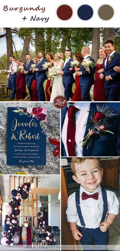 8 Gorgeous Burgundy Wedding Season Color Ideas for 2021 Brides - Elegantweddinginvites.com Blog ...