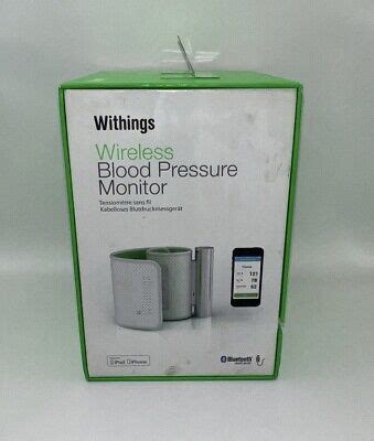 Withings Bluetooth Connected Wireless Blood Pressure Monitor | eBay