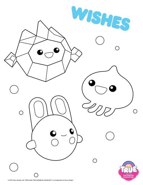 15 Free Printable True And The Rainbow Kingdom Coloring Pages Coloring ...