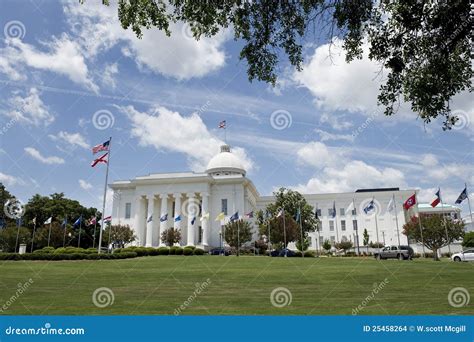 Capital Building in Alabama. Stock Photo - Image of crimson, landmark: 25458264