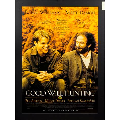 Good Will Hunting Original One-Sheet Poster Signed by Cast