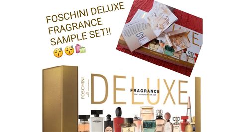 DELUXE FRAGRANCE BOX SAMPLES FROM @FOSCHINI || PERFUME || SOUTH AFRICAN YOUTUBER || Bernice ...