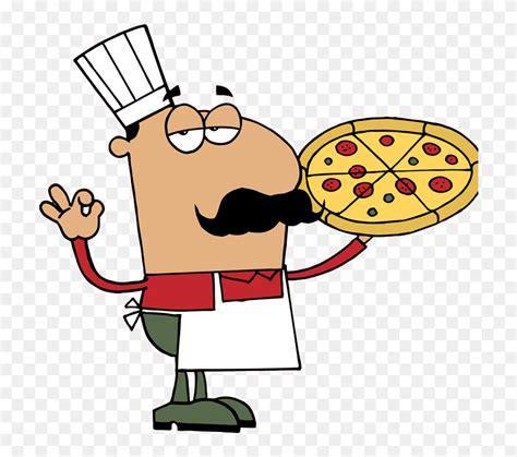 Pizza Man Clip Art - Png Download (#5775591) - PinClipart