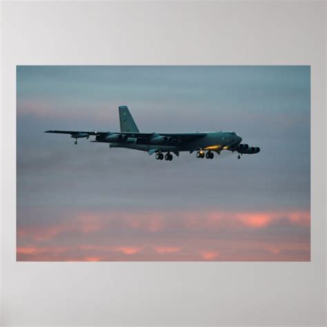 B-52 Stratofortress Aircraft Poster | Zazzle.com