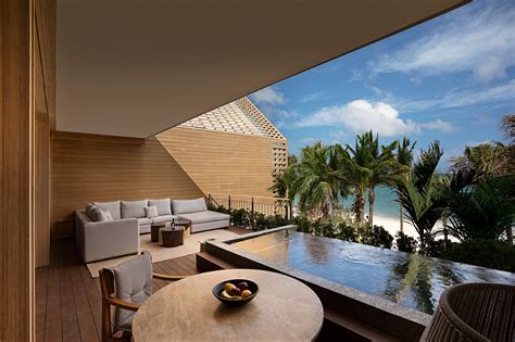 Oceanfront Veranda Pool Suite - Queen | Banyan Tree Mayakoba