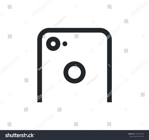 Phone Icon Outline Linear Vector Stock Vector (Royalty Free) 1921416653 | Shutterstock