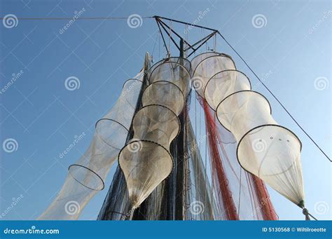 Fishing Nets and Fish-traps Stock Photo - Image of colorful, catching: 5130568