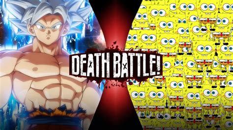 Goku vs 3 billion Spongebobs : r/DeathBattleMatchups