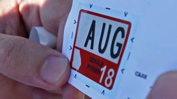 What if Georgia eliminated vehicle registration stickers?