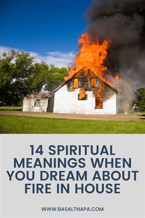 14 Spiritual Meanings When You Dream About Fire In House