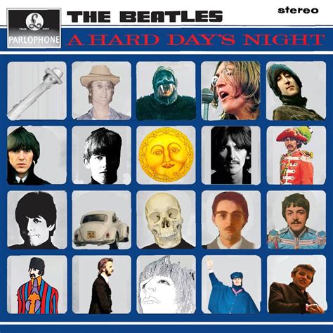 Just the A Hard Day's Night album cover. : r/beatlescirclejerk