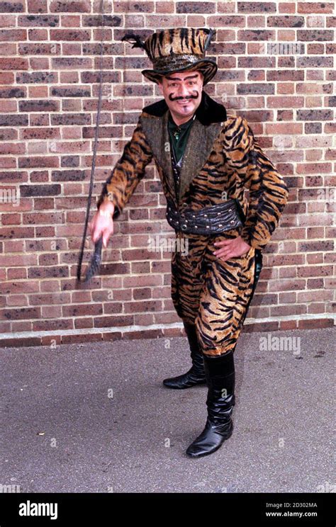 Actor Karl Howman takes a break from rehearsals for the pantomime 'Goldilocks and the Three ...