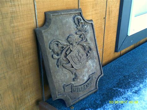 Williams Heraldry plaque