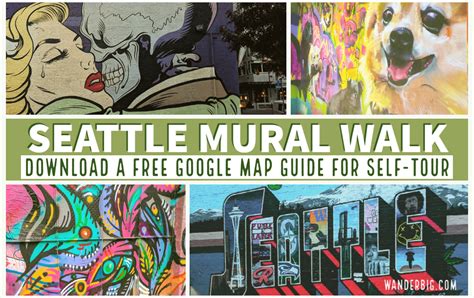 Murals in Seattle - A Map of Street Art Between Pike Place & Olympic ...