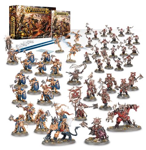 Warhammer Age of Sigmar Starter Set Starter Collection | Miniset.net - Miniatures Collectors Guide