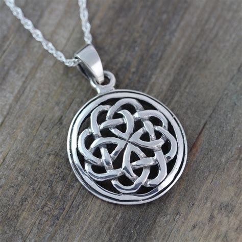 Sterling silver Celtic Pendants Celtic jewelry Celtic Knot