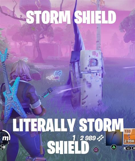 Storm Shield. : r/FORTnITE