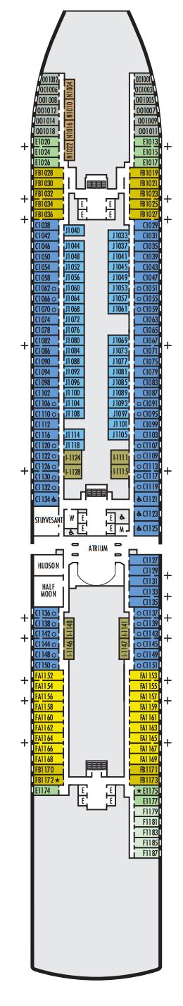 Nieuw Statendam Deck Plans