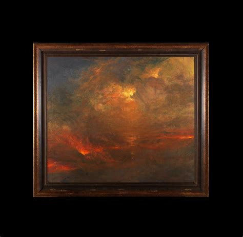 Creation of Heaven & Earth (Framed Oil on Canvas) — BRADLEY J. PARRISH