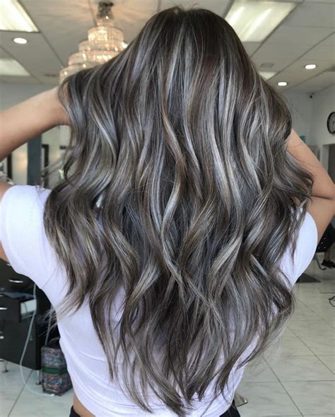 how to blend gray hair with dark brown hair - Aisha Bolin