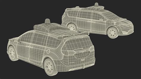 Waymo NAIAS 3 Self Driving Car Simple Interior 3D Model $99 - .3ds .blend .c4d .fbx .max .ma ...