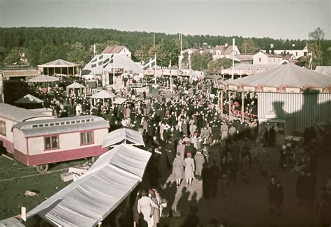 Amazon.com: POSTER A3 Sweden Hudiksvall, Hälsingland, Funfair ...