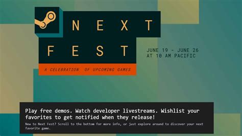 10 Exciting Demos from Steam Next Fest