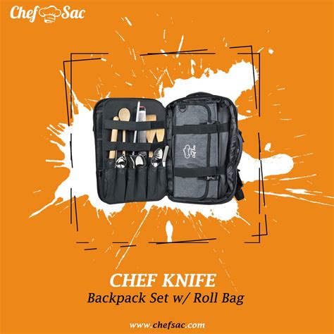 ChefSac - Chef Backpack | Chef knife, Chef knife bags, Chef knife case