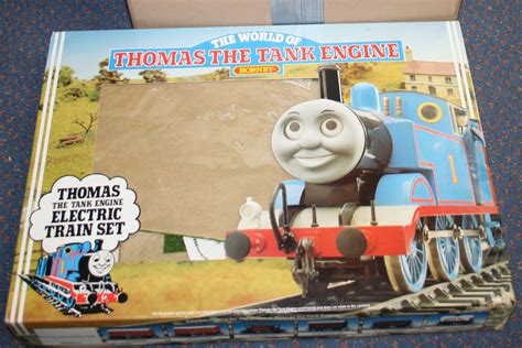 A Hornby Railways gauge OO Thomas The Tank Engine train set, boxed, and ...