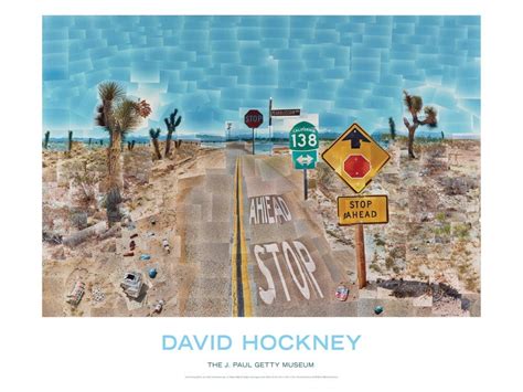 Pearblossom Highway Poster by David Hockney | King & McGaw