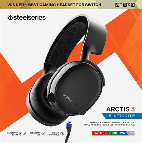 SteelSeries Arctis 3 Bluetooth Review – Premium Wireless Multi Platform ...