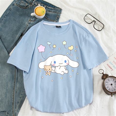 Cinnamoroll T Shirt Cinnamoroll And Star Shirt Adorable | Etsy