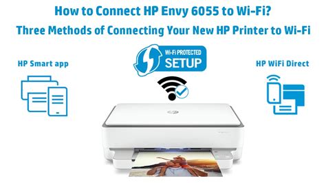 How to Connect HP Envy 6055 to Wi-Fi? (Three Methods of Connecting Your New HP Printer to Wi-Fi ...