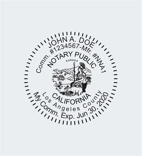 California Notary Seals | NNA