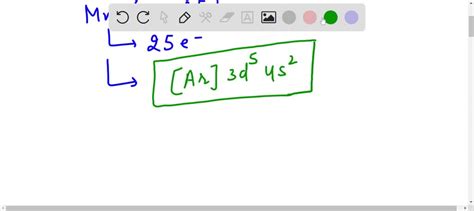 SOLVED: Write the condensed electron configuration for the manganese atom. When writing your ...