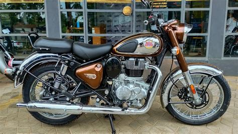 2022 Royal Enfield Classic 350 Chrome Bronze | Walkaround Review 2022 ...