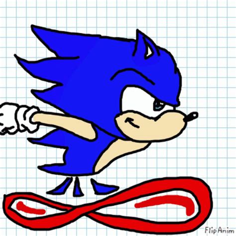 Sonic Running Animated Gif