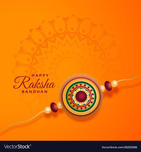 Raksha bandhan festival background Royalty Free Vector Image