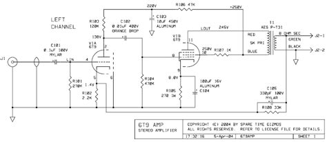 DIY 6T9 Tube (Valve) Single-Ended Amplifier Kit