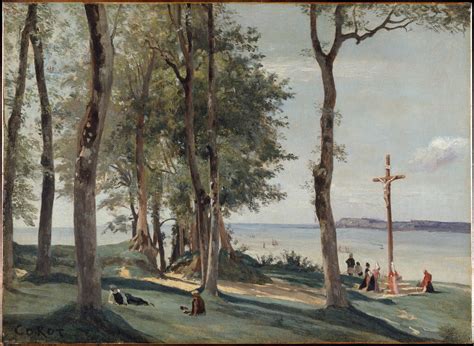 Camille Corot | Honfleur: Calvary | The Met