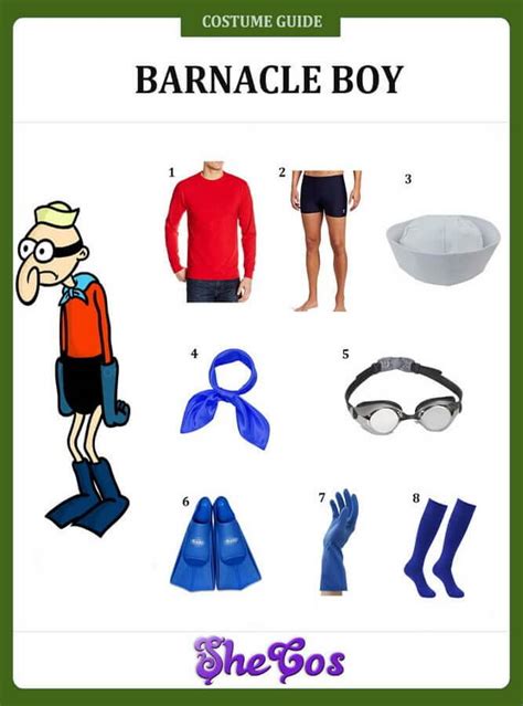 Barnacle Boy Costume